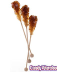 Rock Candy Swizzle Sticks - Amber: 72-Piece Box