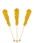 Rock Candy Swizzle Sticks - Gold: 5-Piece Gift Pack - Candy Warehouse