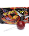 Rockaleta Gum Centered Chili Lollipops: 30-Piece Display - Candy Warehouse