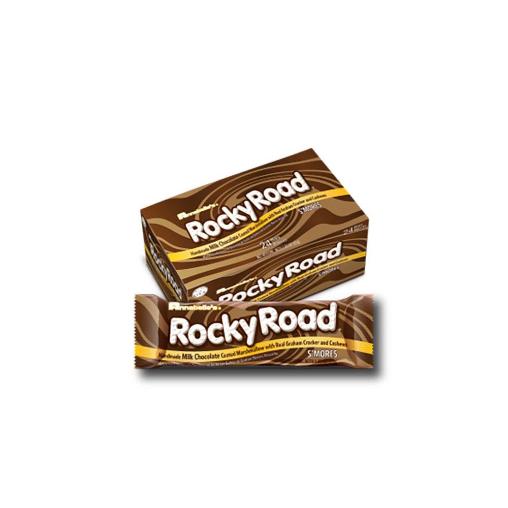 Rocky Road Smores Candy Bars: 24-Piece Box - Candy Warehouse