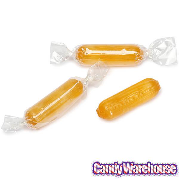 Rods Hard Candy - Butterscotch: 3LB Bag - Candy Warehouse