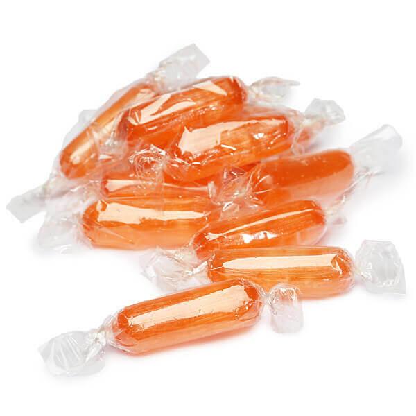 Rods Hard Candy - Tangerine: 3LB Bag - Candy Warehouse