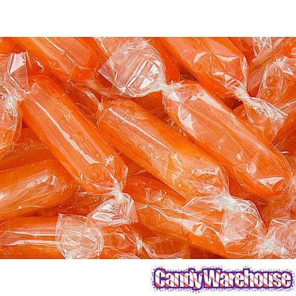 Rods Hard Candy - Tangerine: 3LB Bag - Candy Warehouse