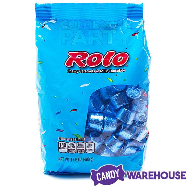 Rolo Blue Foiled Candy: 80-Piece Bag - Candy Warehouse