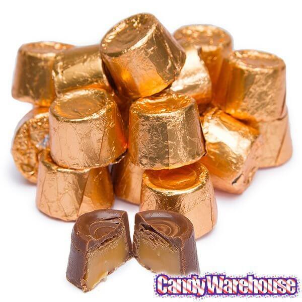 Rolo Bronze Foiled Candy: 4LB Bag - Candy Warehouse