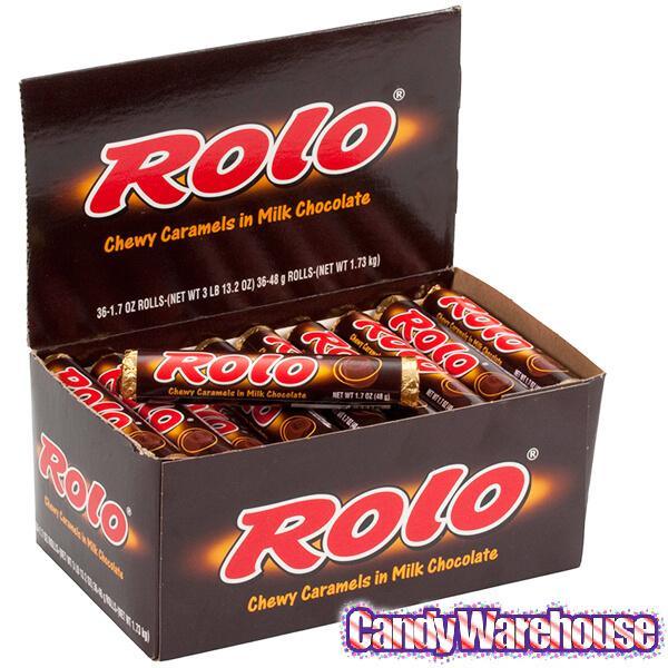 Rolo Candy Rolls: 36-Piece Box - Candy Warehouse