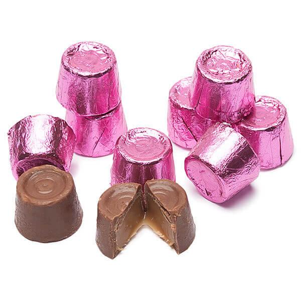 Rolo Pink Foiled Candy: 80-Piece Bag - Candy Warehouse