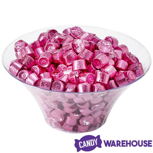 Rolo Pink Foiled Candy: 80-Piece Bag - Candy Warehouse