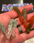 Rotten Gummy Worms: 5.3-Ounce Resealable Bags