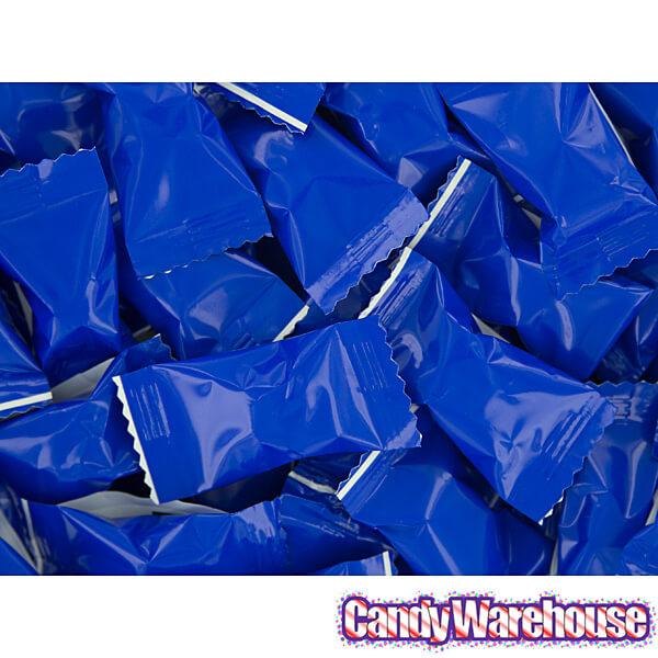 Royal Blue Wrapped Butter Mint Creams: 300-piece Case 