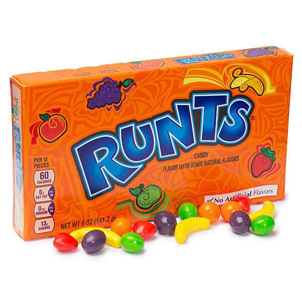 Runts Candy 5-Ounce Packs: 12-Piece Box - Candy Warehouse