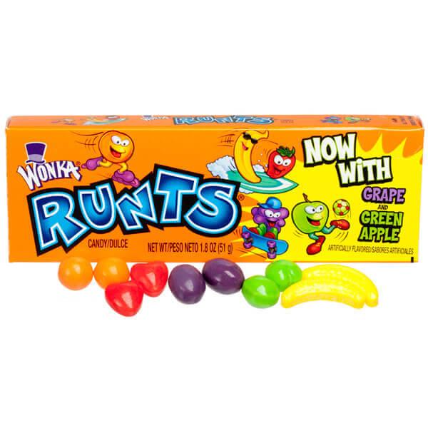 Runts Candy Packs: 24-Piece Box - Candy Warehouse