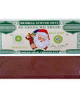 Russell Stover Billion Dollar Santa Chocolate Bars: 6-Piece Pack - Candy Warehouse