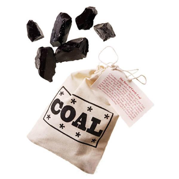 Sack of Coal Black Cinnamon Candy - Candy Warehouse