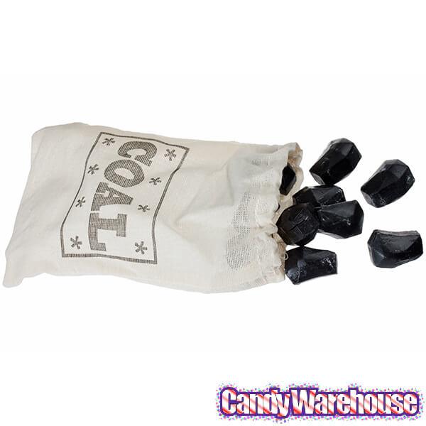 Sack of Coal Black Cinnamon Candy - Candy Warehouse