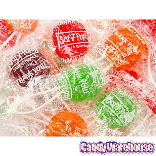 Saf-T-Pops Lollipops - Thank You: 200-Piece Box | Candy Warehouse