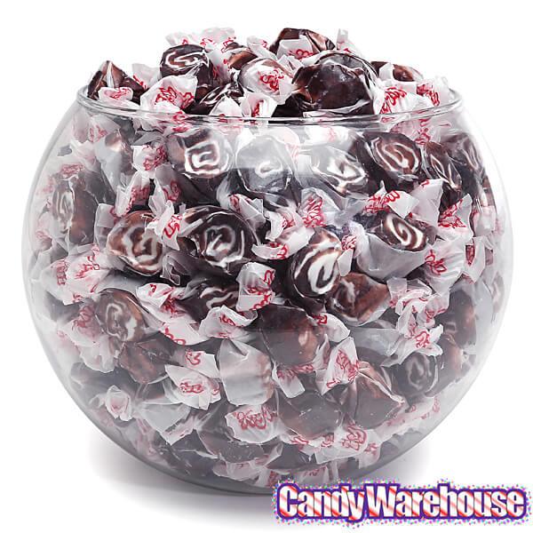 Salt Water Taffy - Black Licorice Swirl: 2.5LB Bag - Candy Warehouse