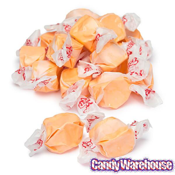 Salt Water Taffy - Cantaloupe: 2.5LB Bag | Candy Warehouse