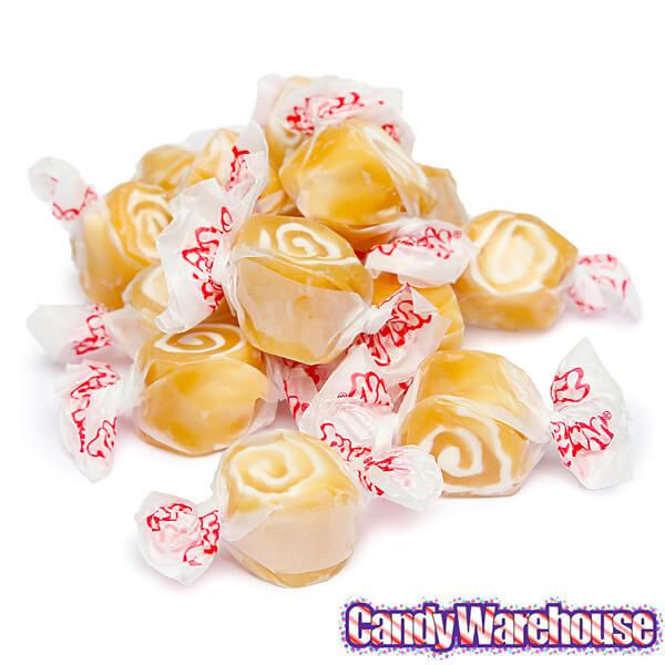 Salt Water Taffy - Caramel Swirl: 2.5LB Bag - Candy Warehouse