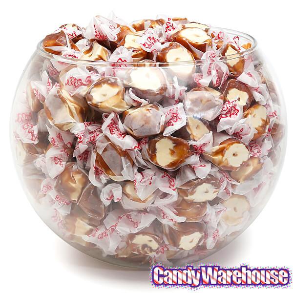 Salt Water Taffy - Chocolate Caramel Mocha: 2.5LB Bag - Candy Warehouse