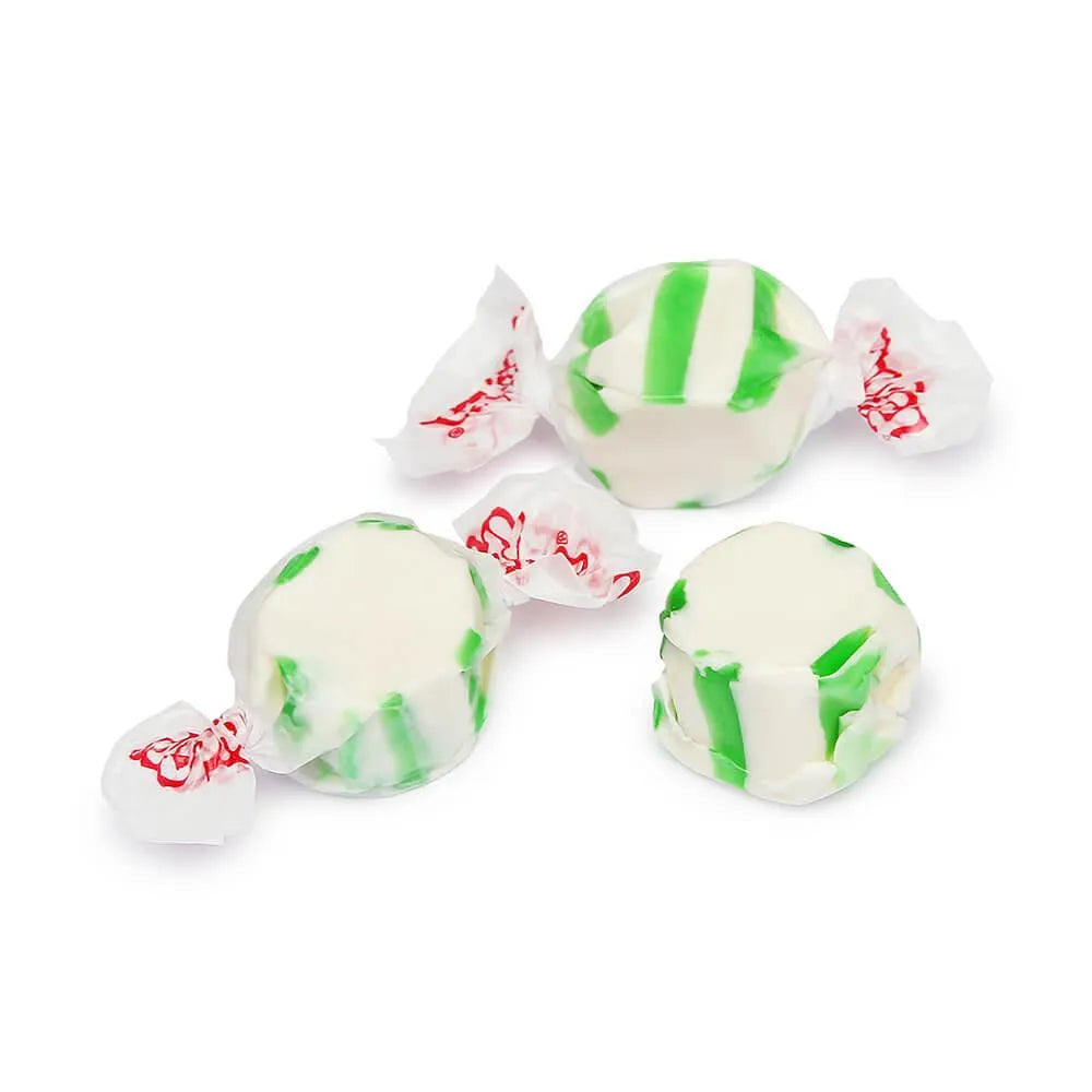 Salt Water Taffy - Spearmint: 2.5LB Bag – Candy Warehouse