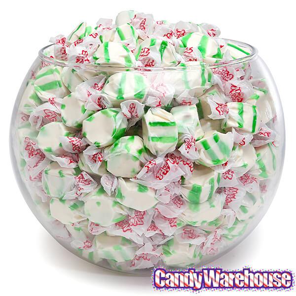 Salt Water Taffy - Spearmint: 2.5LB Bag - Candy Warehouse