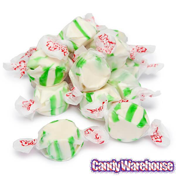 Salt Water Taffy - Spearmint: 2.5LB Bag - Candy Warehouse