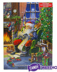 Santa's Naughty or Nice List Chocolate Advent Calendar - Candy Warehouse