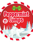 Sassy Peppermint Lumps Hard Candy: 30-Piece Jar