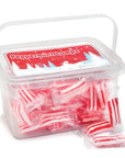 Sassy Peppermint Lumps Hard Candy: 80-Piece Tub - Candy Warehouse