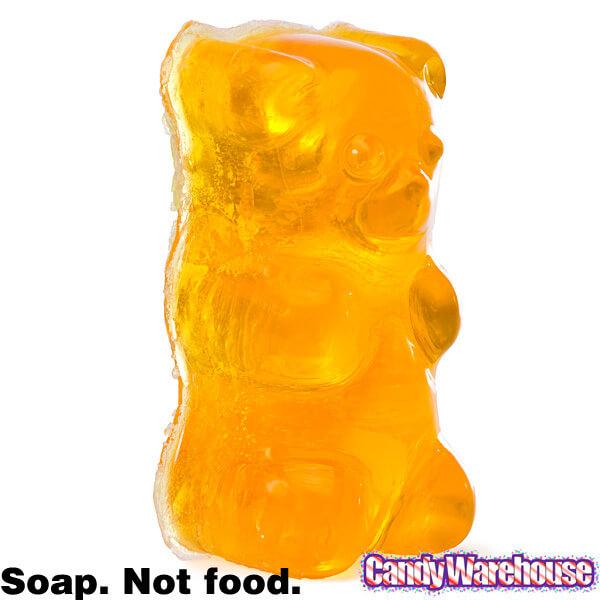 Scented Gummy Bear Soap - Orange - Candy Warehouse