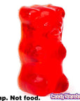 Scented Gummy Bear Soap - Strawberry - Candy Warehouse