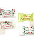 Seasons Greetings Christmas Buttermint Creams: 1000-Piece Case - Candy Warehouse