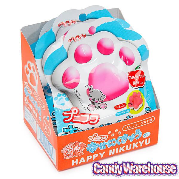 Senjaku Panda Paws Gummy Candy Packs - Apple: 6-Piece Box - Candy Warehouse