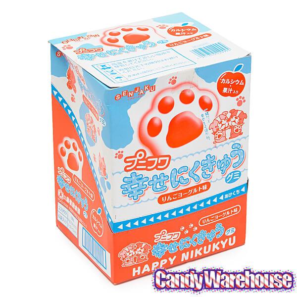 Senjaku Panda Paws Gummy Candy Packs - Apple: 6-Piece Box - Candy Warehouse