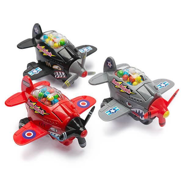 Shark Attack Planes with Candy: 12-Piece Box - Candy Warehouse