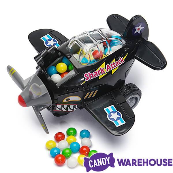 Shark Attack Planes with Candy: 12-Piece Box - Candy Warehouse