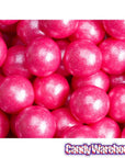 Shimmer Pearl Pink 1-Inch Gumballs: 2LB Bag - Candy Warehouse