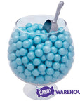 Shimmer Pearl Powder Blue 1-Inch Gumballs: 2LB Bag - Candy Warehouse