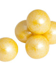 Shimmer Pearl Yellow 1-Inch Gumballs: 2LB Bag