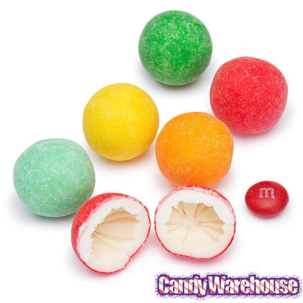 Shivers Sour Bubble Gum Gumballs: 850-Piece Case - Candy Warehouse