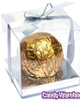 Silver Clear Favor Box Kits: 20-Piece Set - Candy Warehouse