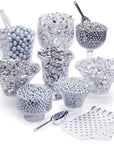 Silver Premium Candy Buffet Kit: 25 to 50 Guests - Candy Warehouse