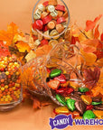 Sixlets Mini Milk Chocolate Balls - Autumn Colors Assortment: 2LB Bag - Candy Warehouse