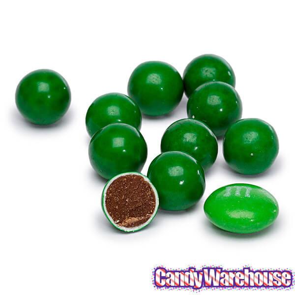 Sixlets Mini Milk Chocolate Balls - Dark Green: 2LB Bag - Candy Warehouse