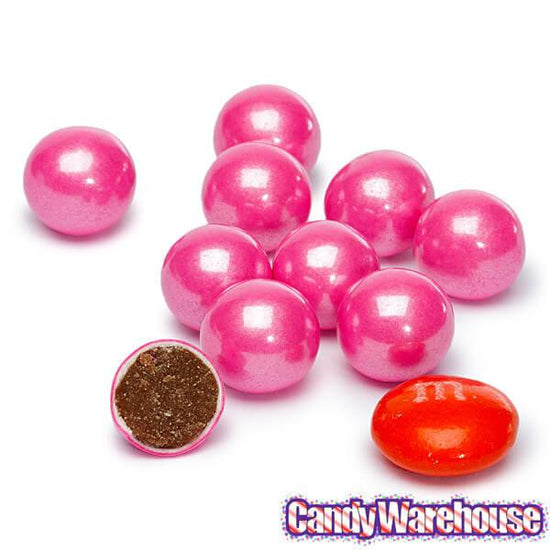 Sixlets Mini Milk Chocolate Balls Hot Pink 2lb Bag Candy Warehouse