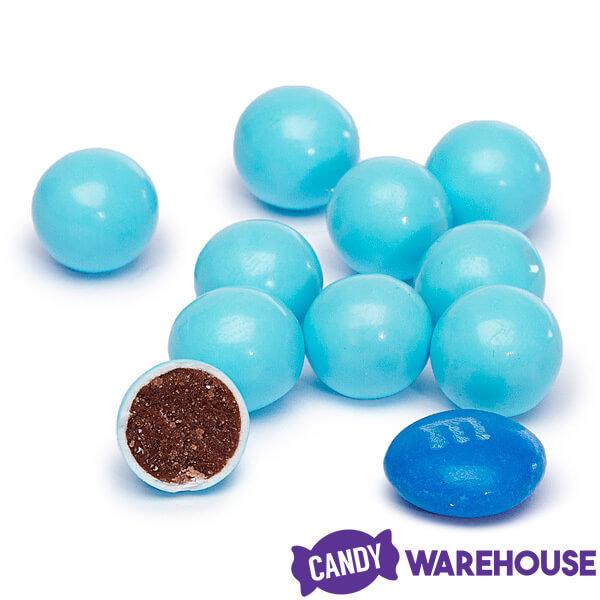 Sixlets Mini Milk Chocolate Balls - Light Blue: 2LB Bag - Candy Warehouse