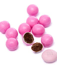 Sixlets Mini Milk Chocolate Balls - Pastel Pink: 2LB Bag - Candy Warehouse