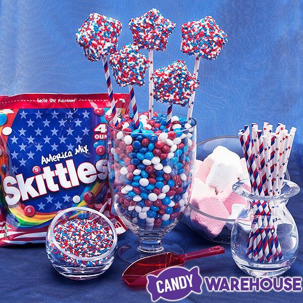 Skittles Candy - America Mix: 41-Ounce Bag - Candy Warehouse