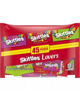 Skittles Candy Fun Size Packs - Assortment: 45-Piece Bag